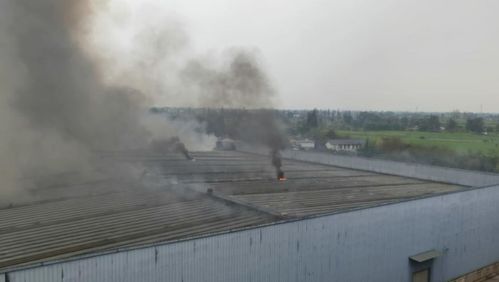 四川廣漢一食品廠倉庫火災無人員傷亡 相關負責人正配合消防調查